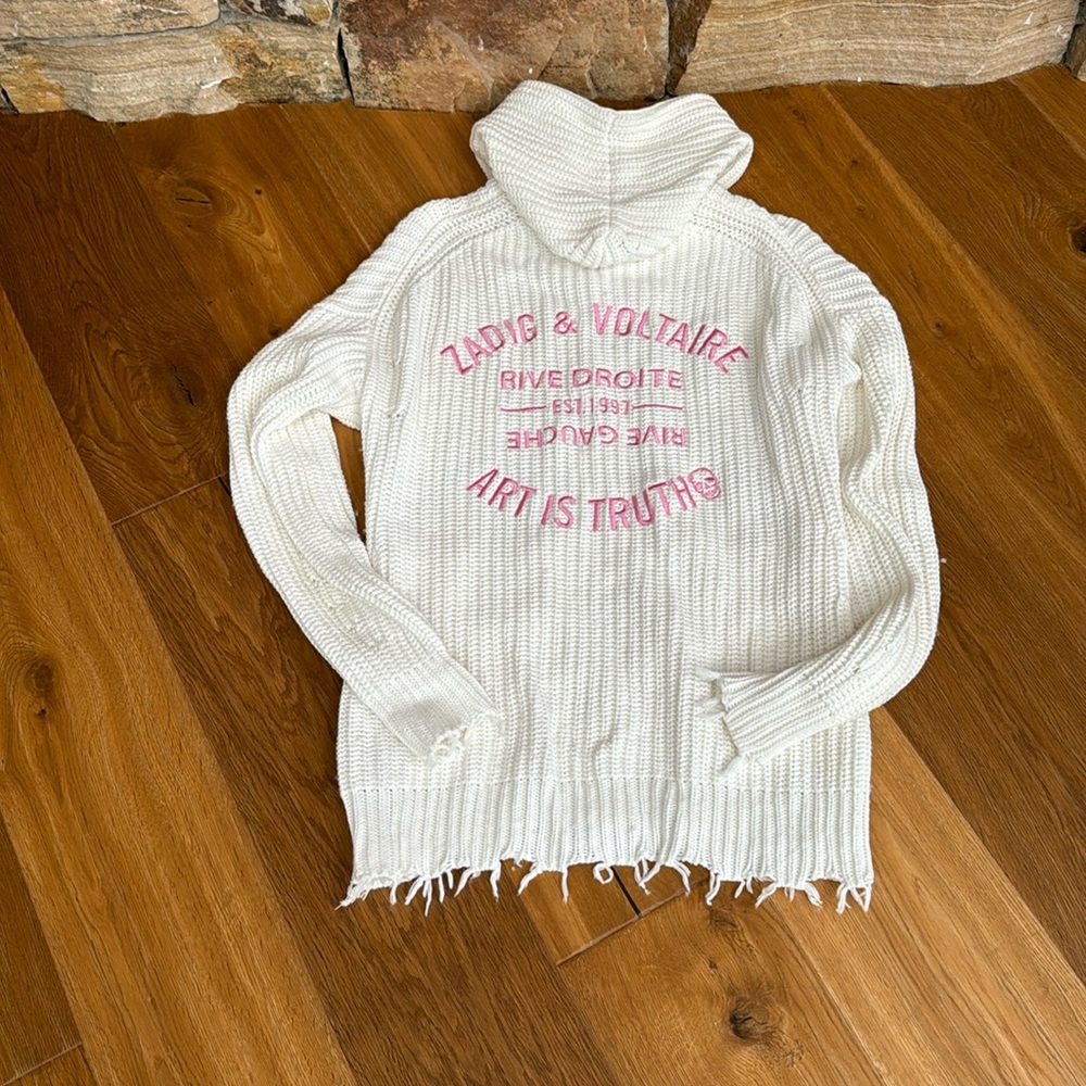 Zadig&Voltaire Hoodie Zip Sweater